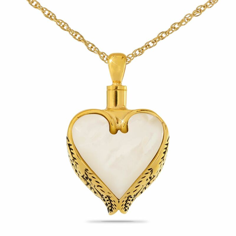 Gold Cremation Jewelry